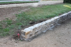 muret en pierre