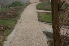 Création d'une allée
